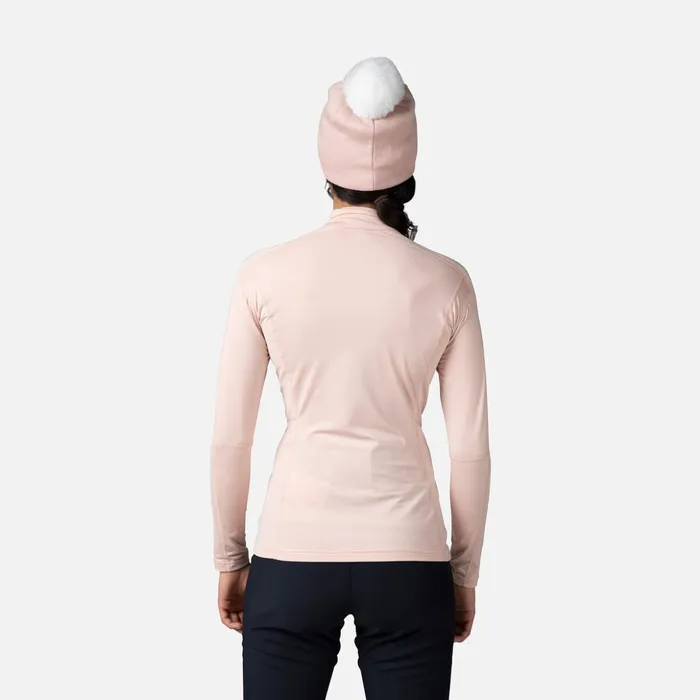 Women Women039s Classique HalfZip Baselayer Top Powderpink337 Rossignol Baselayers