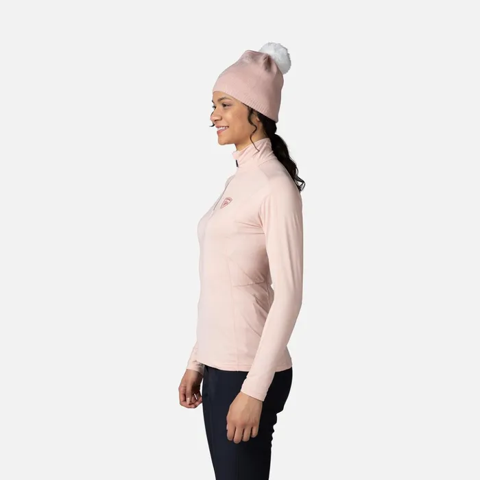 Women Women039s Classique HalfZip Baselayer Top Powderpink337 Rossignol Baselayers