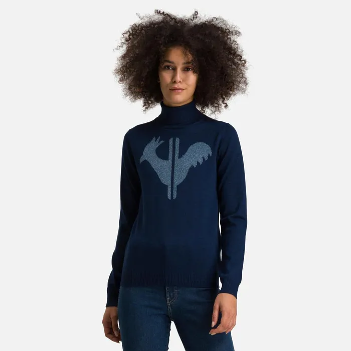 Women Women039s Classique Roll Neck Sweater Darknavy715 Rossignol Sweatshirts and Pullovers Women Women039s Classique Roll Neck Sweater Darknavy715 Rossignol Sweatshirts and Pullovers