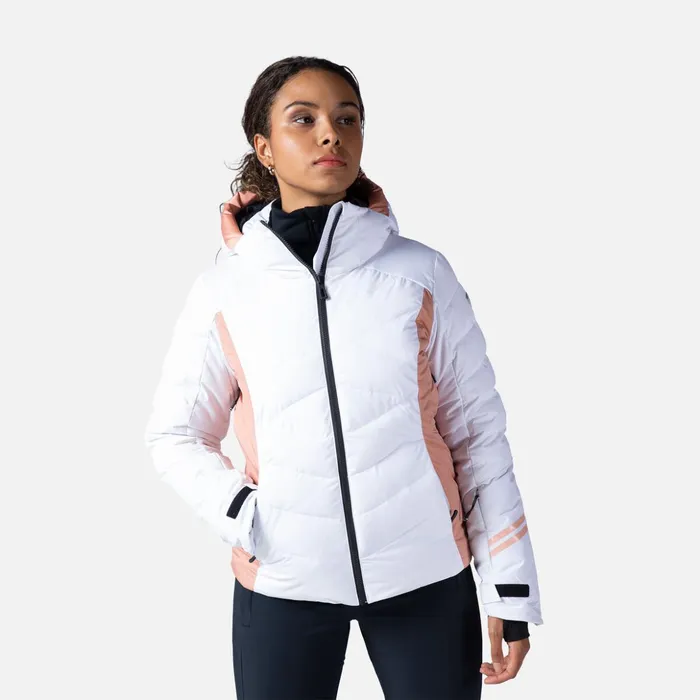 Women Women039s Courbe Ski Jacket White100 Rossignol Ski and Snowboard Jackets Women Women039s Courbe Ski Jacket White100 Rossignol Ski and Snowboard Jackets