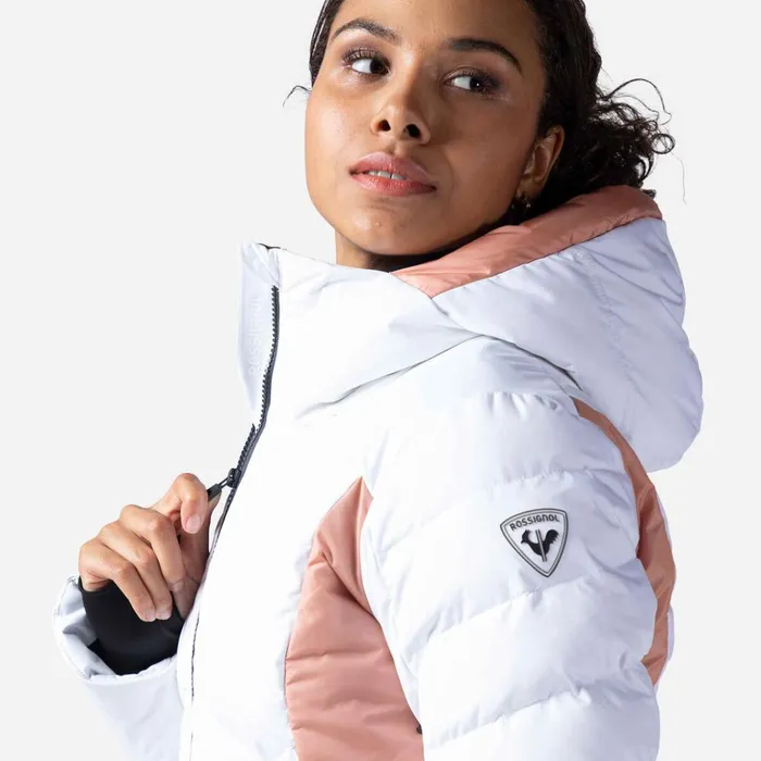 Women Women039s Courbe Ski Jacket White100 Rossignol Ski and Snowboard Jackets