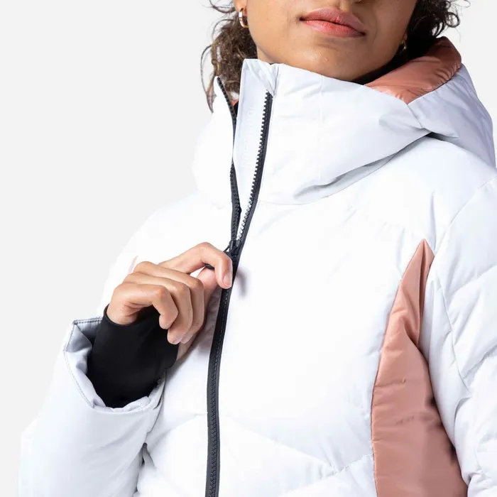 Women Women039s Courbe Ski Jacket White100 Rossignol Ski and Snowboard Jackets