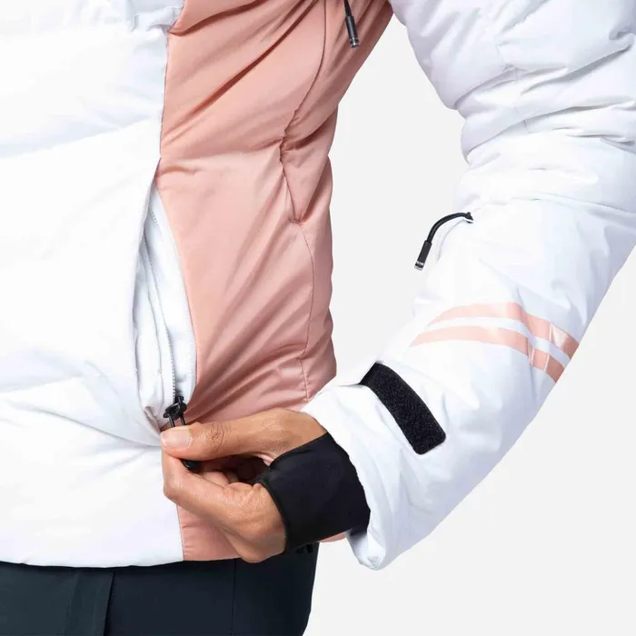 Women Women039s Courbe Ski Jacket White100 Rossignol Ski and Snowboard Jackets