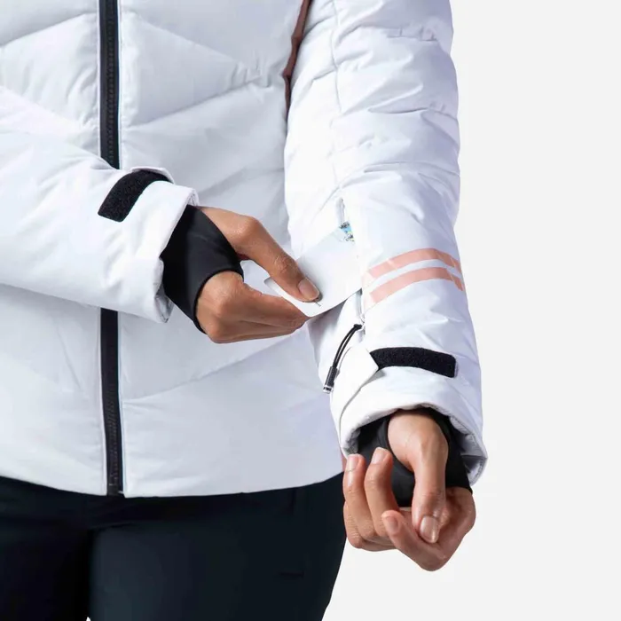 Women Women039s Courbe Ski Jacket White100 Rossignol Ski and Snowboard Jackets