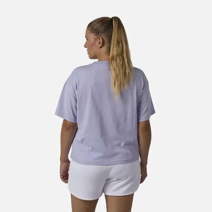 Women Women039s Crop Tee Lavendergrey Rossignol Polos and Tees