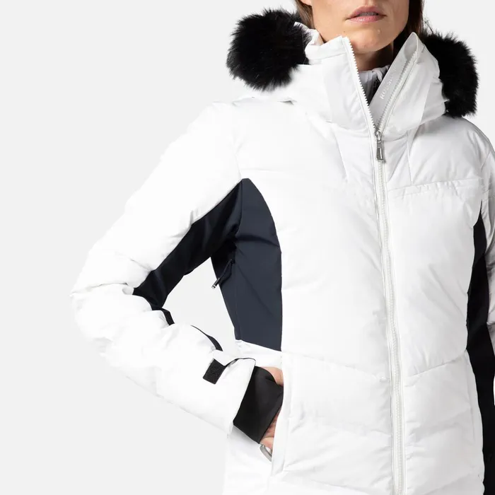 Women Women039s Depart Ski Jacket White100 Rossignol Ski and Snowboard Jackets