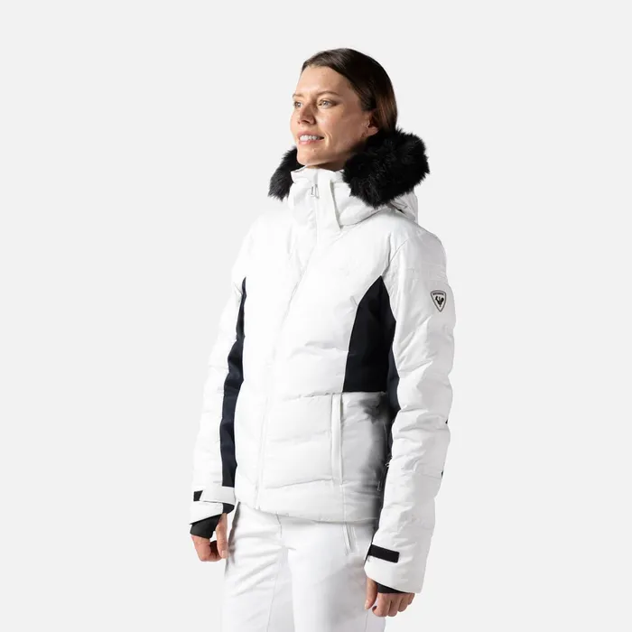 Women Women039s Depart Ski Jacket White100 Rossignol Ski and Snowboard Jackets