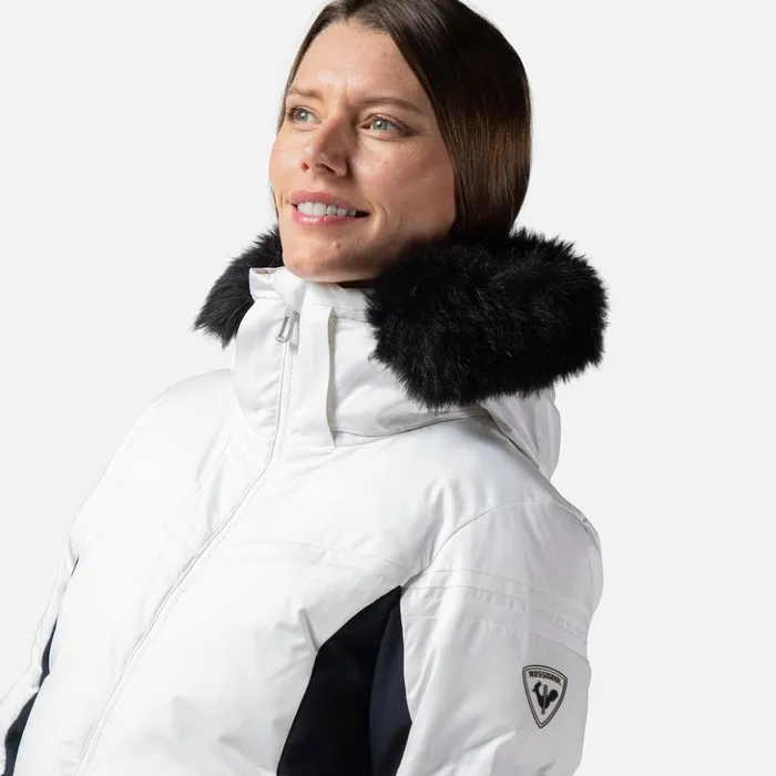 Women Women039s Depart Ski Jacket White100 Rossignol Ski and Snowboard Jackets