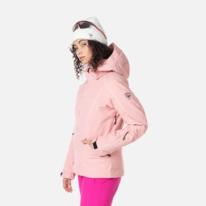 Women Women039s Flat Ski Jacket Cooperpink Rossignol Ski and Snowboard Jackets