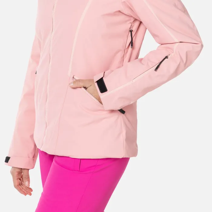 Women Women039s Flat Ski Jacket Cooperpink Rossignol Ski and Snowboard Jackets