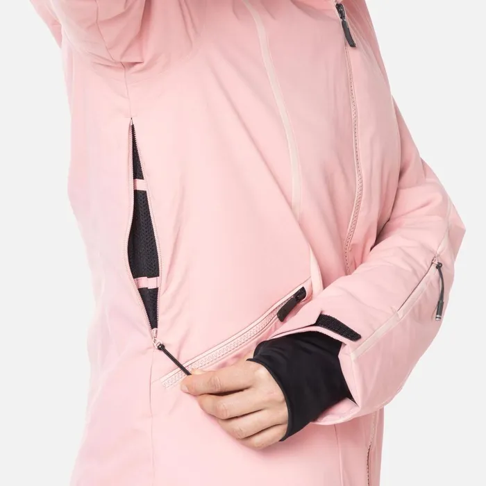 Women Women039s Flat Ski Jacket Cooperpink Rossignol Ski and Snowboard Jackets