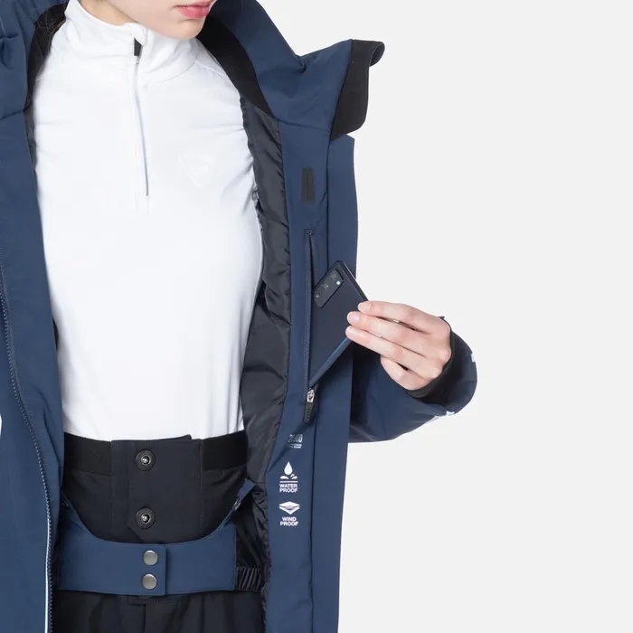 Women Women039s Flat Ski Jacket Darknavy715 Rossignol Ski and Snowboard Jackets