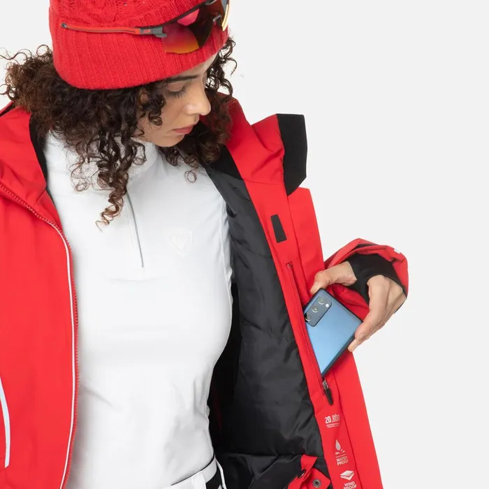 Women Women039s Flat Ski Jacket Sportsred301 Rossignol Ski and Snowboard Jackets