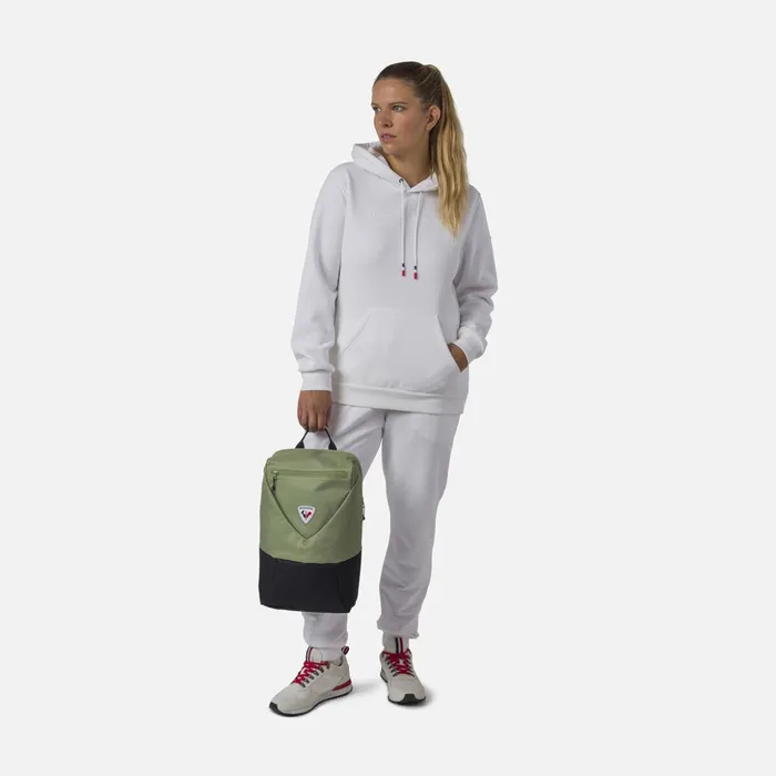 Women Women039s Hooded Logo Cotton Sweatshirt White100 Rossignol Sweatshirts and Pullovers