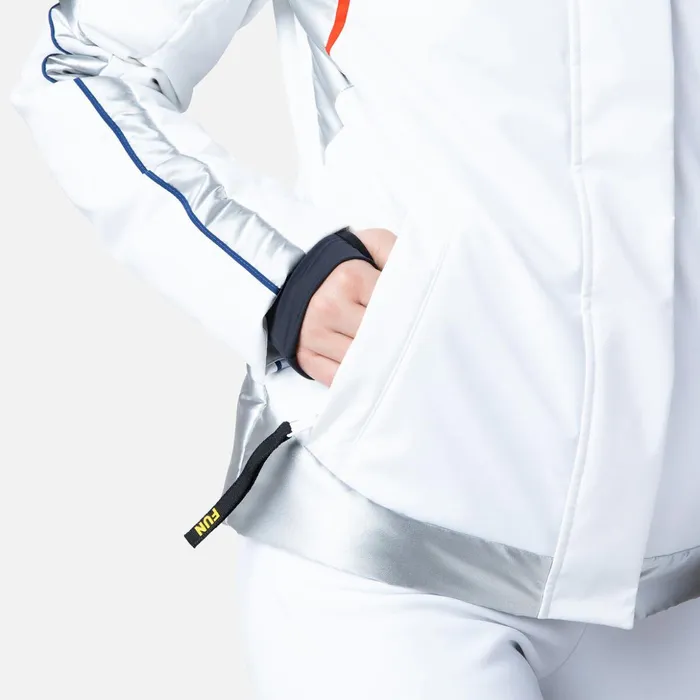 Women Women039s JCC Lunar Ski Jacket White100 Rossignol Ski and Snowboard Jackets