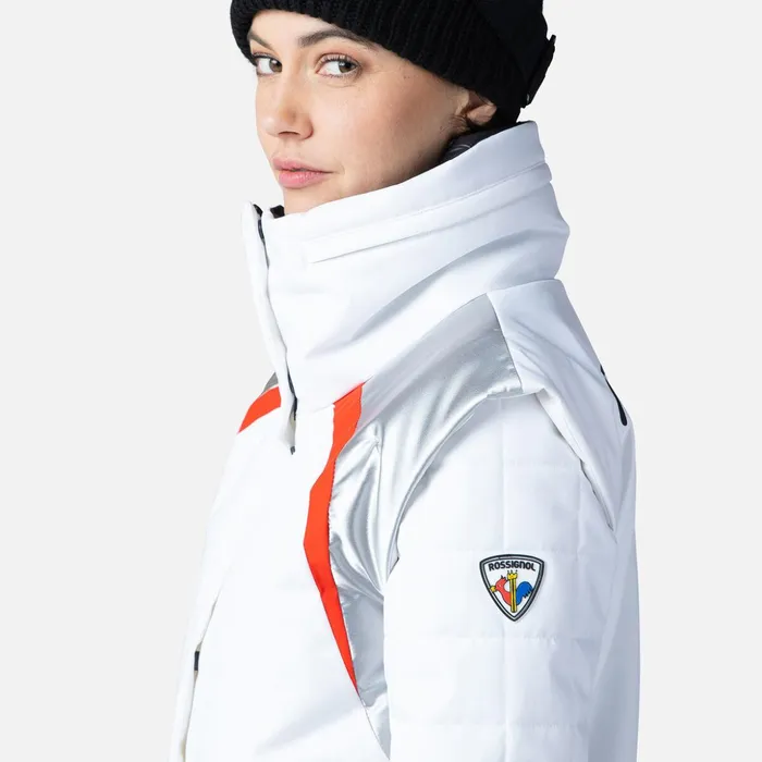 Women Women039s JCC Lunar Ski Jacket White100 Rossignol Ski and Snowboard Jackets