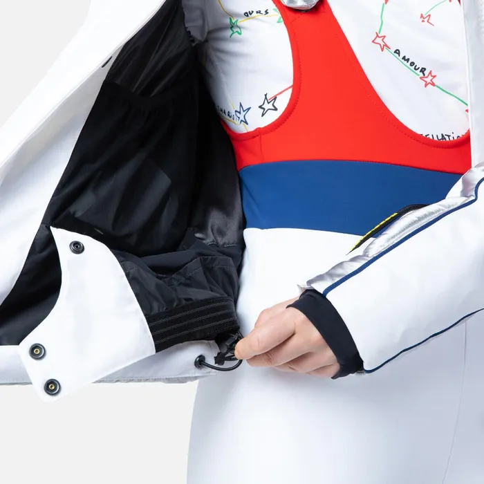 Women Women039s JCC Lunar Ski Jacket White100 Rossignol Ski and Snowboard Jackets