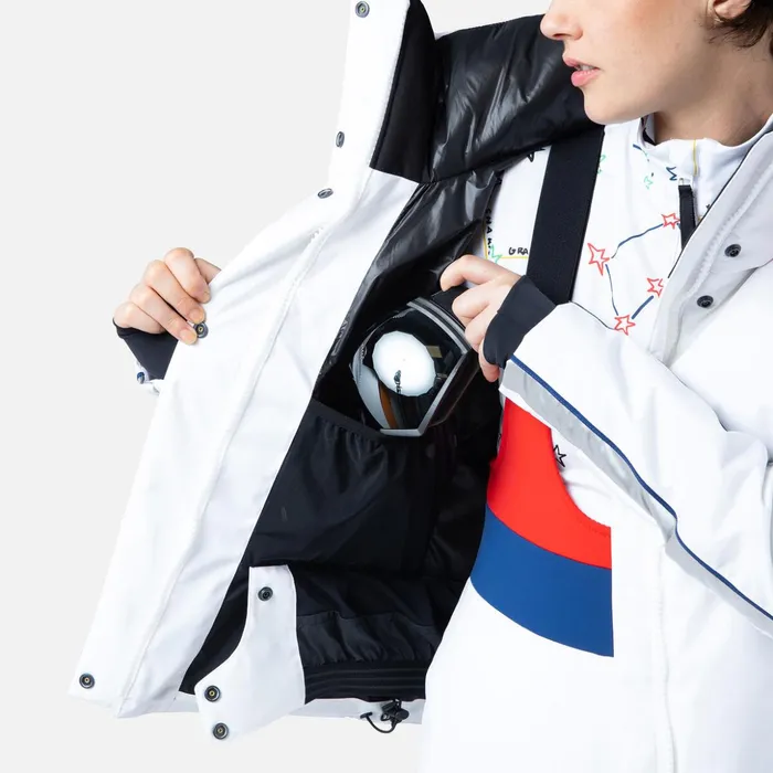 Women Women039s JCC Lunar Ski Jacket White100 Rossignol Ski and Snowboard Jackets