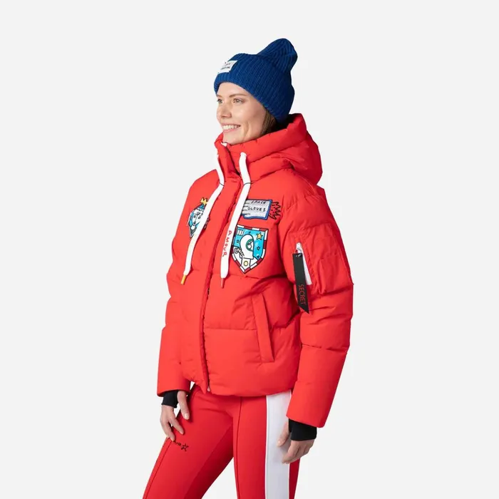 Women Women039s JCC Modul Down Bomber Jacket Red300 Rossignol Ski and Snowboard Jackets