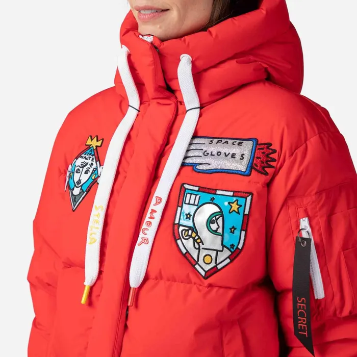 Women Women039s JCC Modul Down Bomber Jacket Red300 Rossignol Ski and Snowboard Jackets