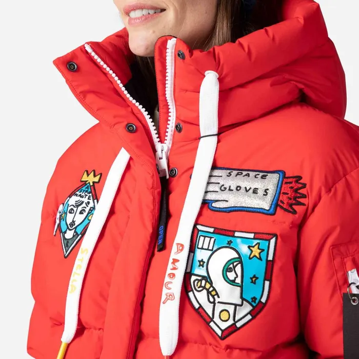 Women Women039s JCC Modul Down Bomber Jacket Red300 Rossignol Ski and Snowboard Jackets