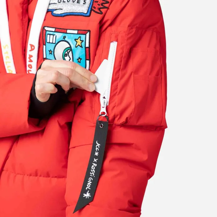 Women Women039s JCC Modul Down Bomber Jacket Red300 Rossignol Ski and Snowboard Jackets