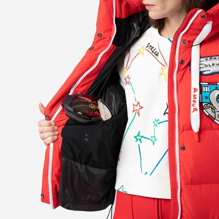 Women Women039s JCC Modul Down Bomber Jacket Red300 Rossignol Ski and Snowboard Jackets