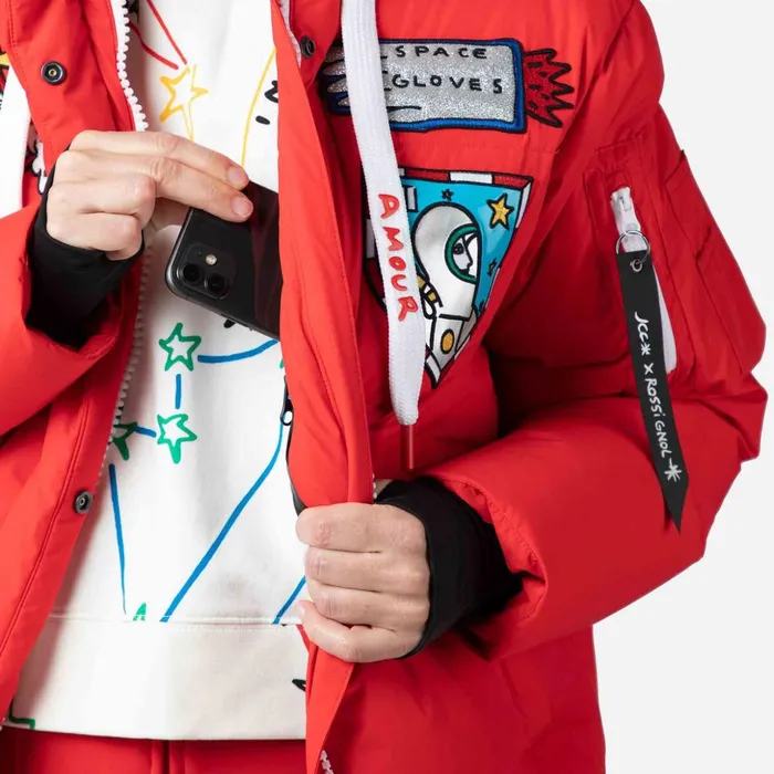 Women Women039s JCC Modul Down Bomber Jacket Red300 Rossignol Ski and Snowboard Jackets