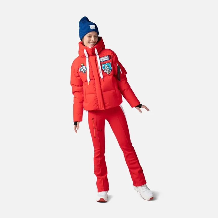 Women Women039s JCC Modul Down Bomber Jacket Red300 Rossignol Ski and Snowboard Jackets
