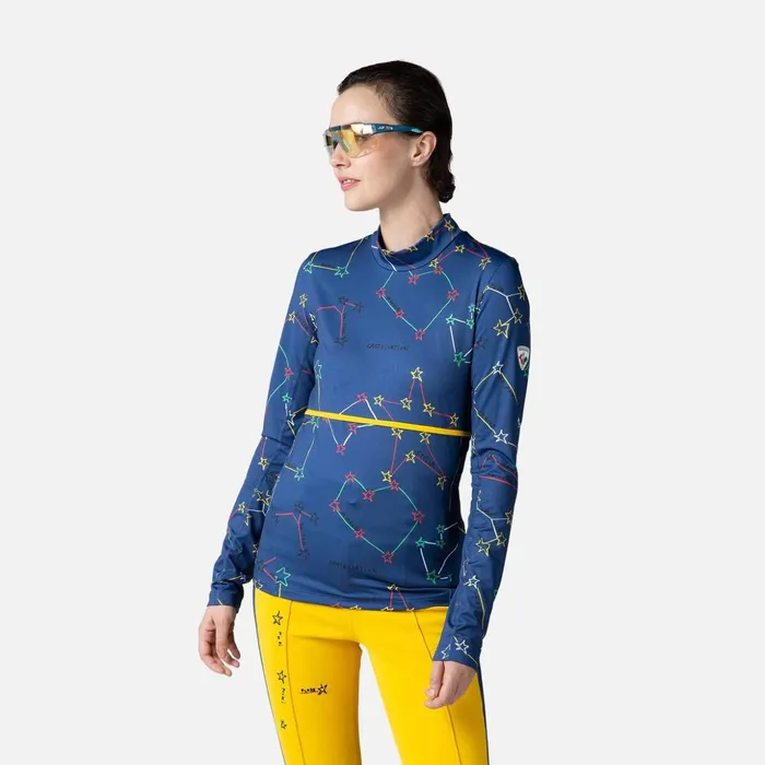 Women Women039s JCC Saturn Top Cosmicblue Rossignol Baselayers