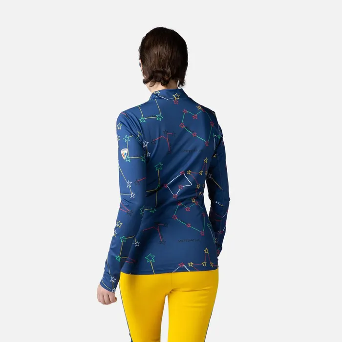 Women Women039s JCC Saturn Top Cosmicblue Rossignol Baselayers