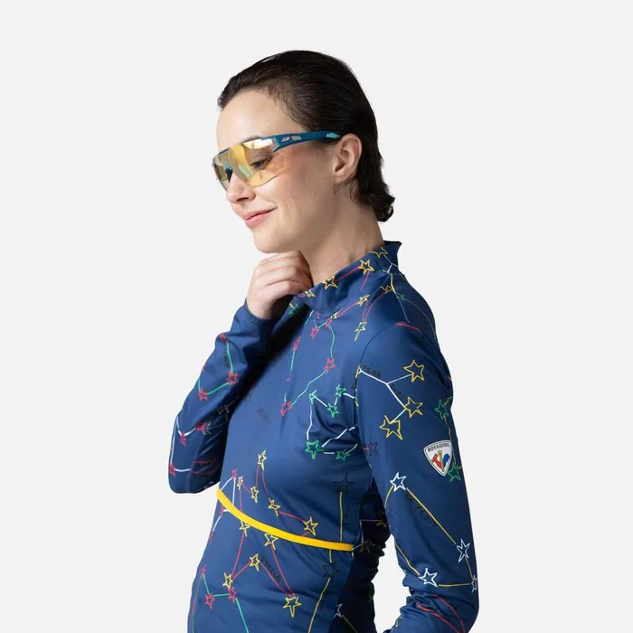 Women Women039s JCC Saturn Top Cosmicblue Rossignol Baselayers
