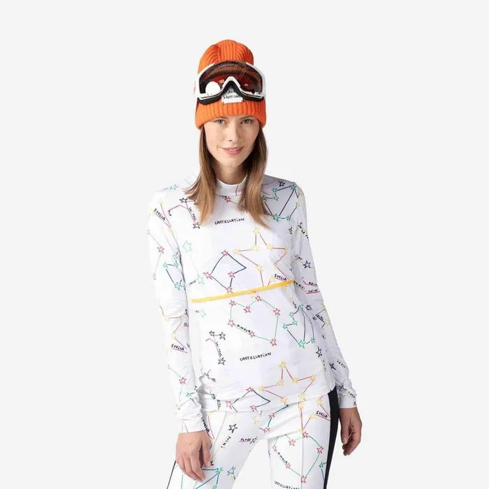Women Women039s JCC Saturn Top White100 Rossignol Baselayers