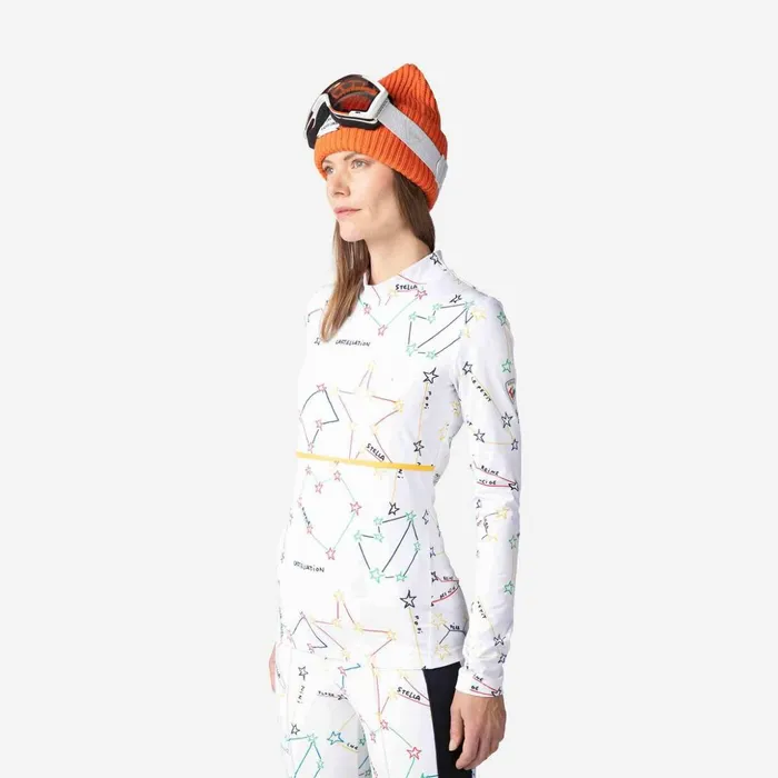 Women Women039s JCC Saturn Top White100 Rossignol Baselayers