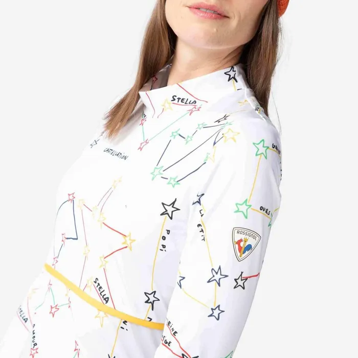 Women Women039s JCC Saturn Top White100 Rossignol Baselayers