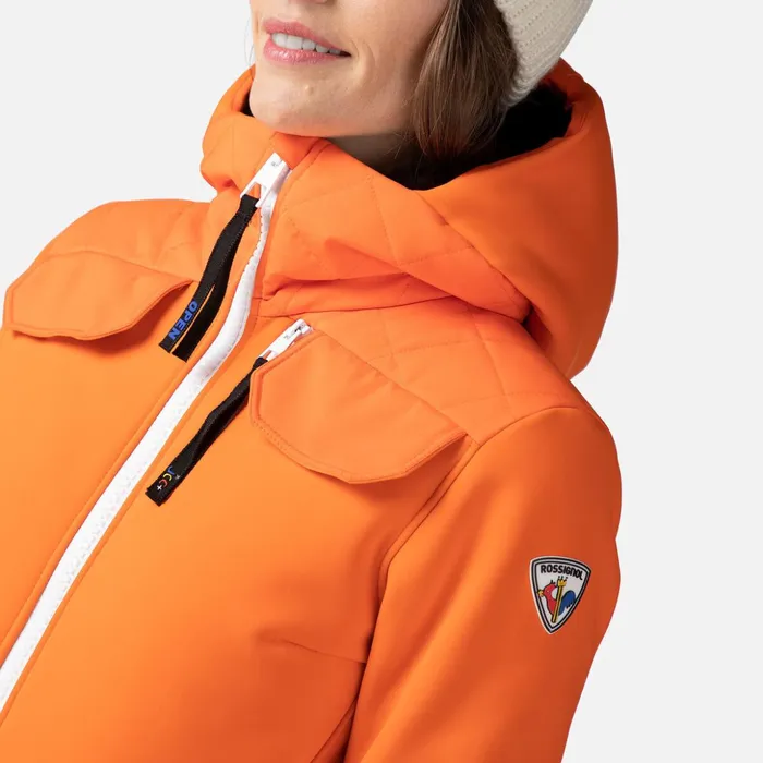Women Women039s JCC Sublim Overalls Orange410 Rossignol Ski and Snowboard Jackets