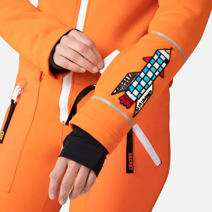 Women Women039s JCC Sublim Overalls Orange410 Rossignol Ski and Snowboard Jackets