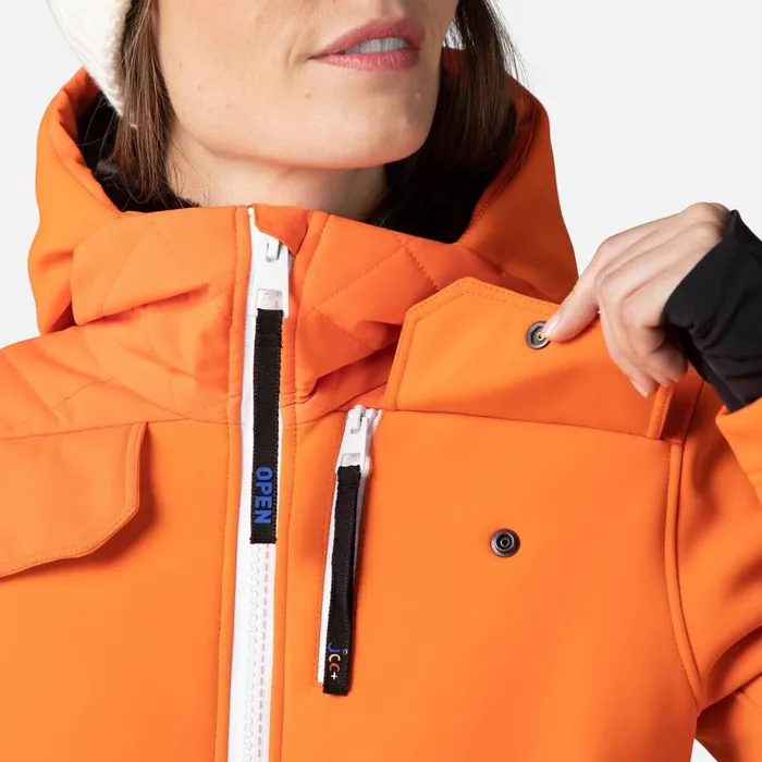 Women Women039s JCC Sublim Overalls Orange410 Rossignol Ski and Snowboard Jackets