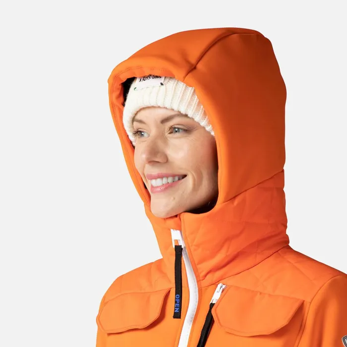 Women Women039s JCC Sublim Overalls Orange410 Rossignol Ski and Snowboard Jackets