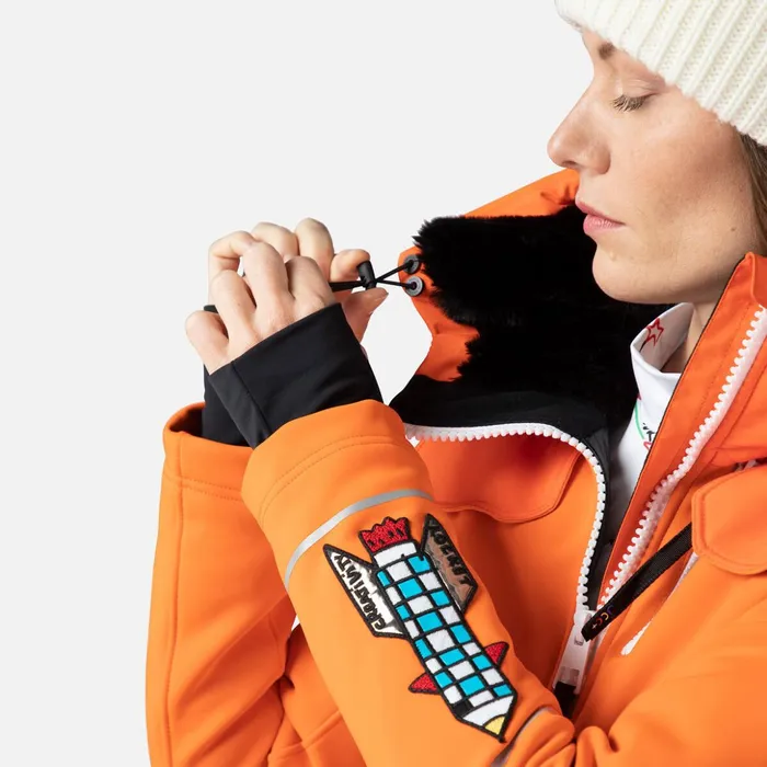 Women Women039s JCC Sublim Overalls Orange410 Rossignol Ski and Snowboard Jackets