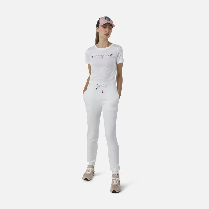 Women Women039s Logo Cotton Sweatpants White100 Rossignol Pants