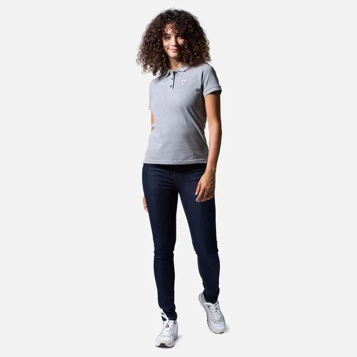 Women Women039s Logo Polo Heathergrey280 Rossignol Polos and Tees