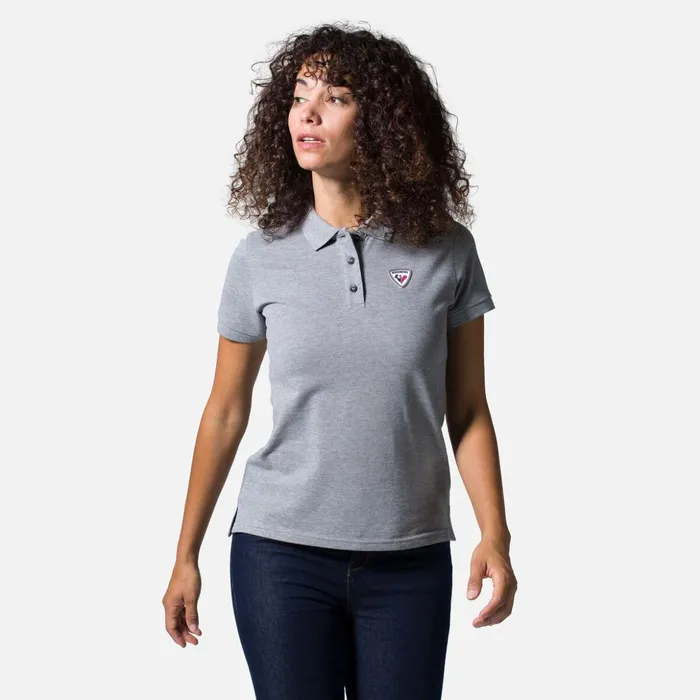 Women Women039s Logo Polo Heathergrey280 Rossignol Polos and Tees