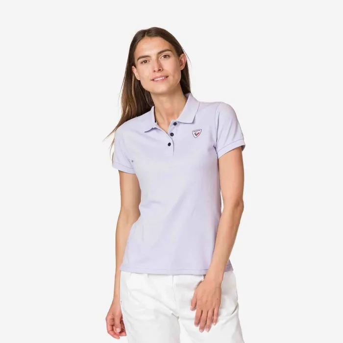 Women Women039s Logo Polo Lavendergrey Rossignol Polos and Tees