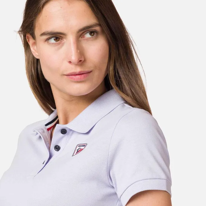 Women Women039s Logo Polo Lavendergrey Rossignol Polos and Tees