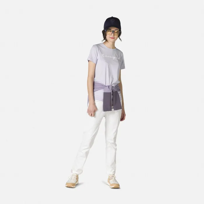 Women Women039s Logo Tee Lavendergrey Rossignol Polos and Tees