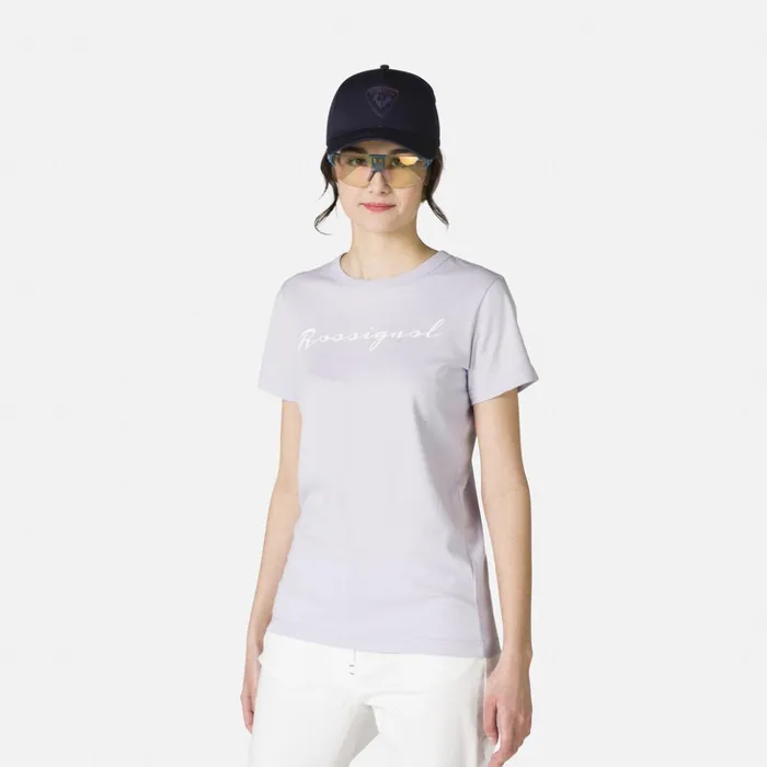 Women Women039s Logo Tee Lavendergrey Rossignol Polos and Tees