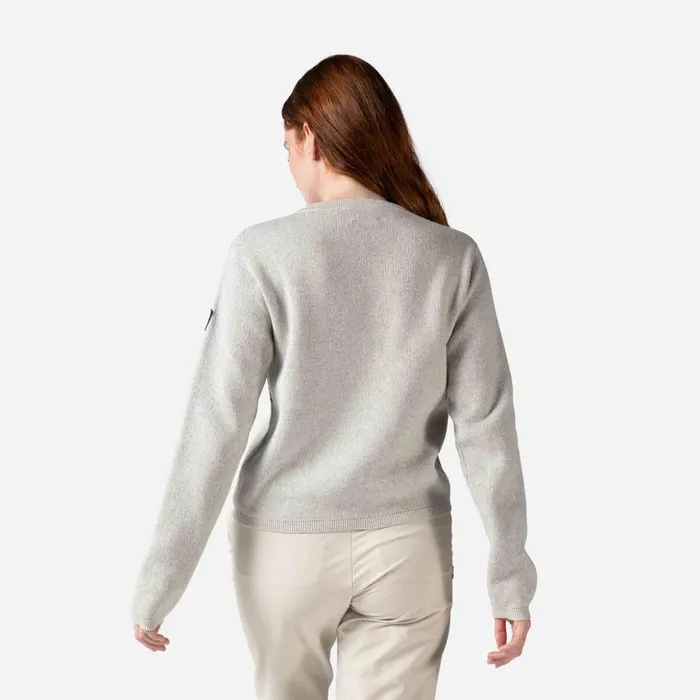 Women Women039s Mountain Round Neck Top Fog Rossignol Sweatshirts and Pullovers