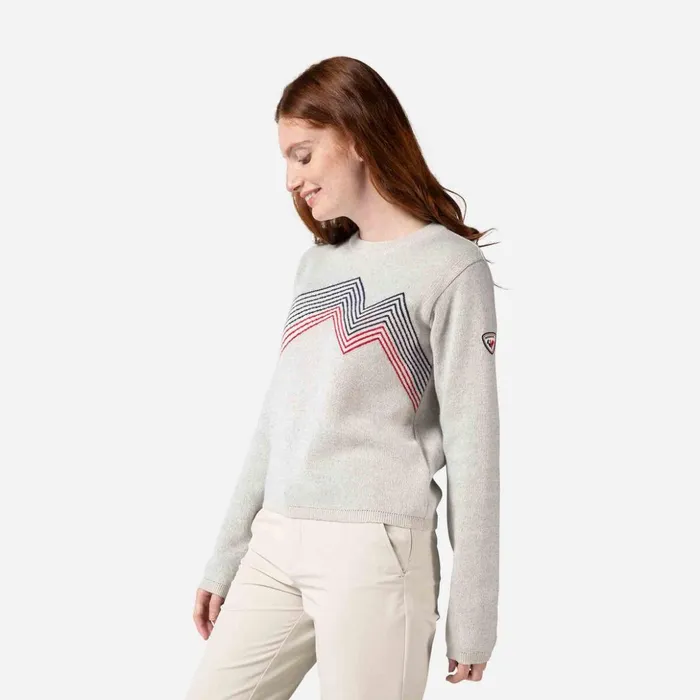 Women Women039s Mountain Round Neck Top Fog Rossignol Sweatshirts and Pullovers