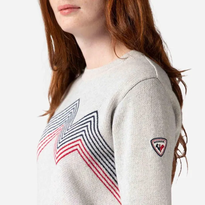 Women Women039s Mountain Round Neck Top Fog Rossignol Sweatshirts and Pullovers